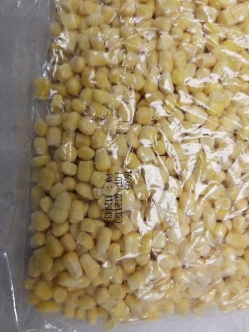 Alasko brand IQF whole kernel corn 2 KG - lot code_0
